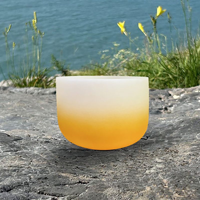 EXQUISITE IN Serenity Crystal Singing Bowl  - 7 Chakra Gradient Healing Bowls - Image 3
