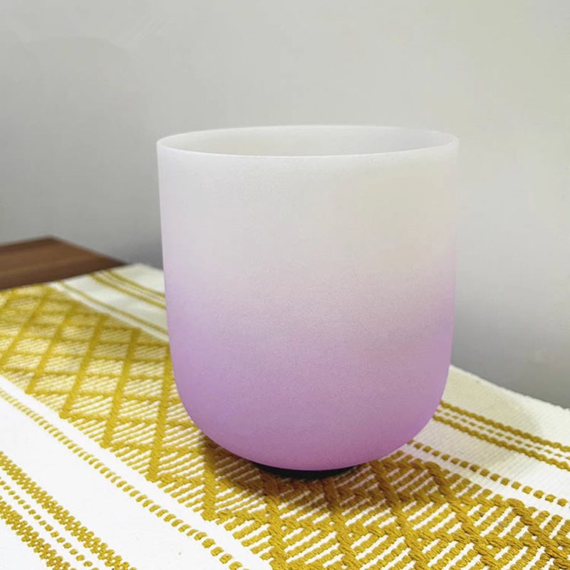 EXQUISITE IN Serenity Crystal Singing Bowl  - 7 Chakra Gradient Healing Bowls - Image 4
