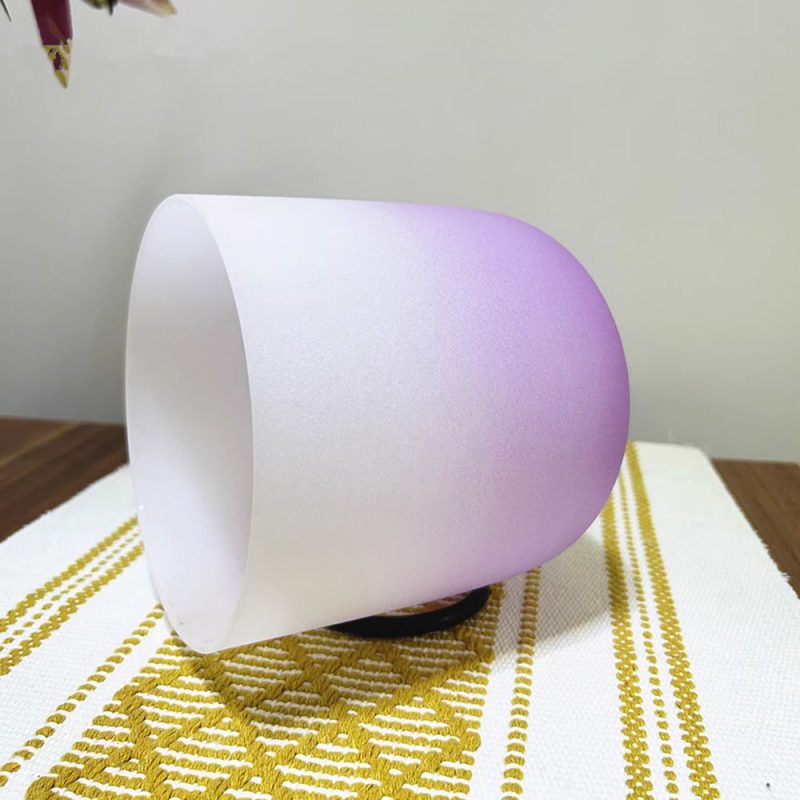 EXQUISITE IN Serenity Crystal Singing Bowl  - 7 Chakra Gradient Healing Bowls - Image 5