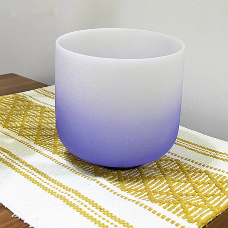 EXQUISITE IN Serenity Crystal Singing Bowl  - 7 Chakra Gradient Healing Bowls - Image 6