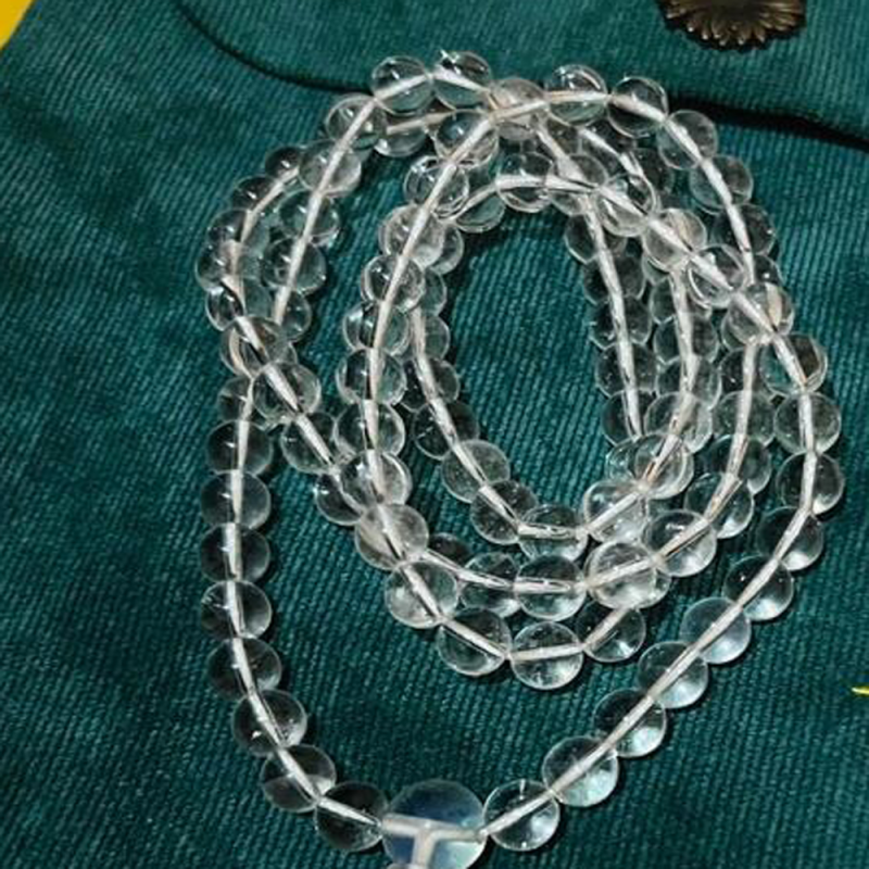 108 Beads Clear Quartz Energy Necklace - Image 2