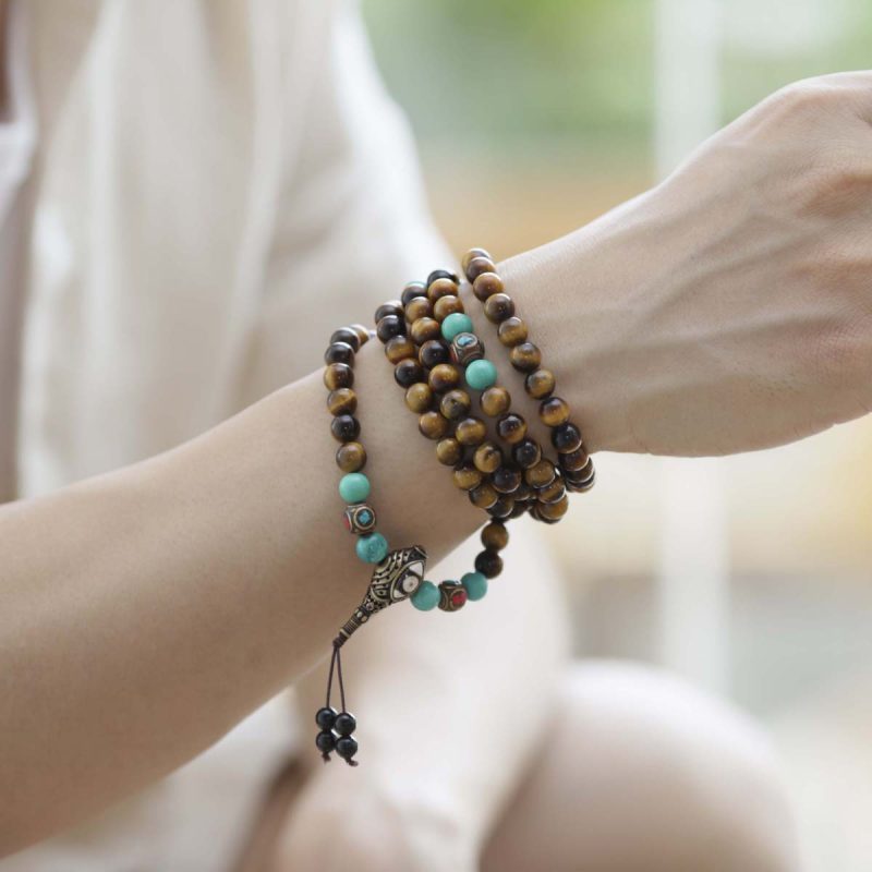 Wealth Energy Tiger's Eye Necklace - Image 5