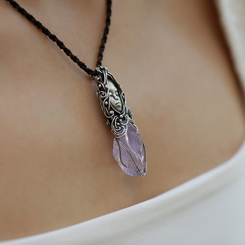 Love Energy Amethyst Pendants - Image 4