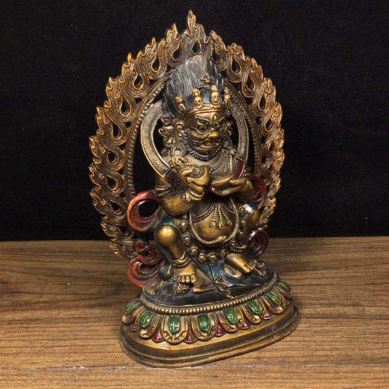 Mahakala MAGIC Tibetan Statue for Eliminating Diseases - Image 3