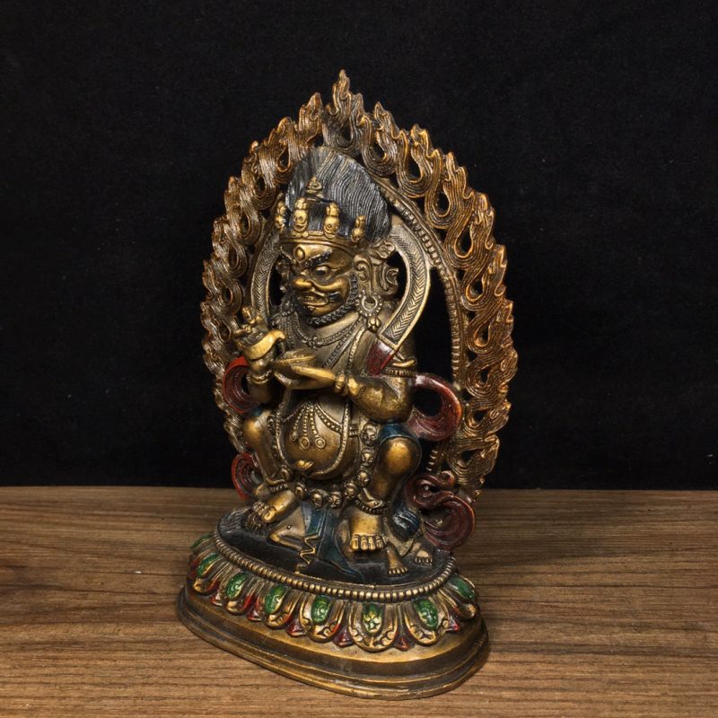 Mahakala MAGIC Tibetan Statue for Eliminating Diseases - Image 4