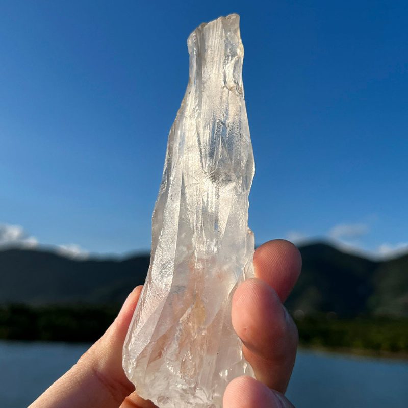 Rare Tibetan Nirvana Himalayan White Quartz Crystal - Image 2