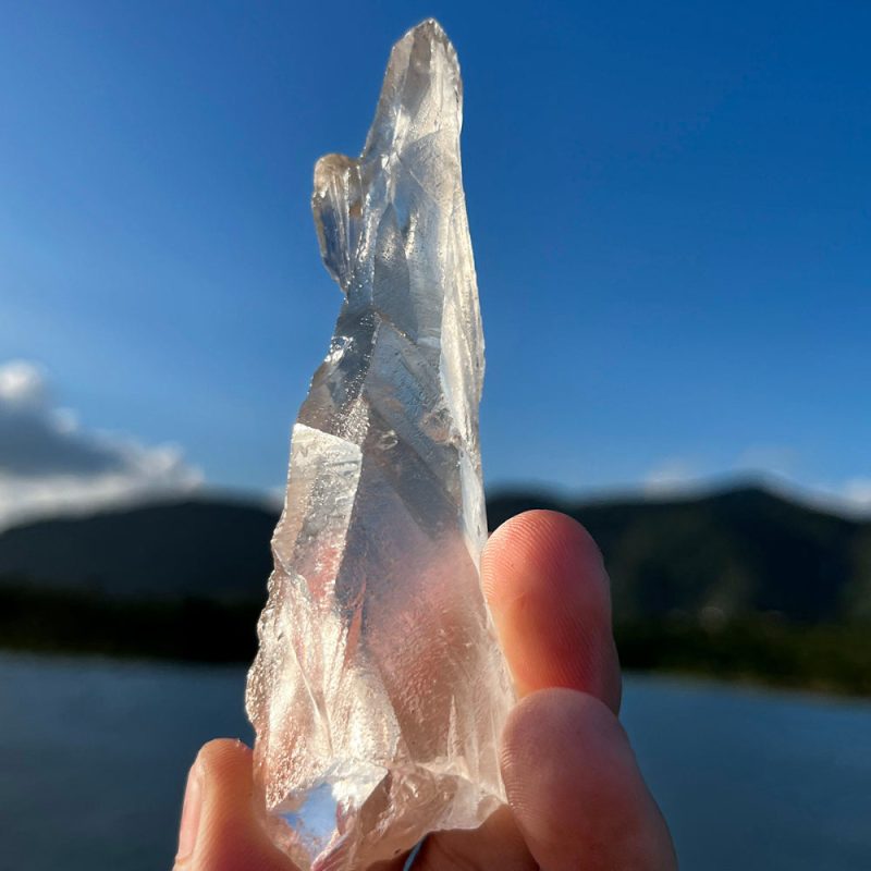 Rare Tibetan Nirvana Himalayan White Quartz Crystal - Image 4