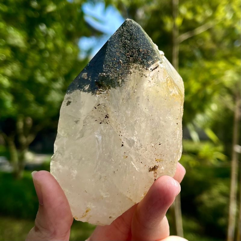 Himalayan Peace White Quartz Crystal - Image 2