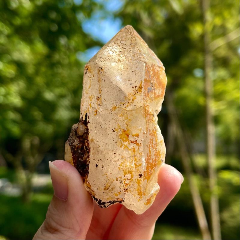 Himalayan Peace White Quartz Crystal - Image 4