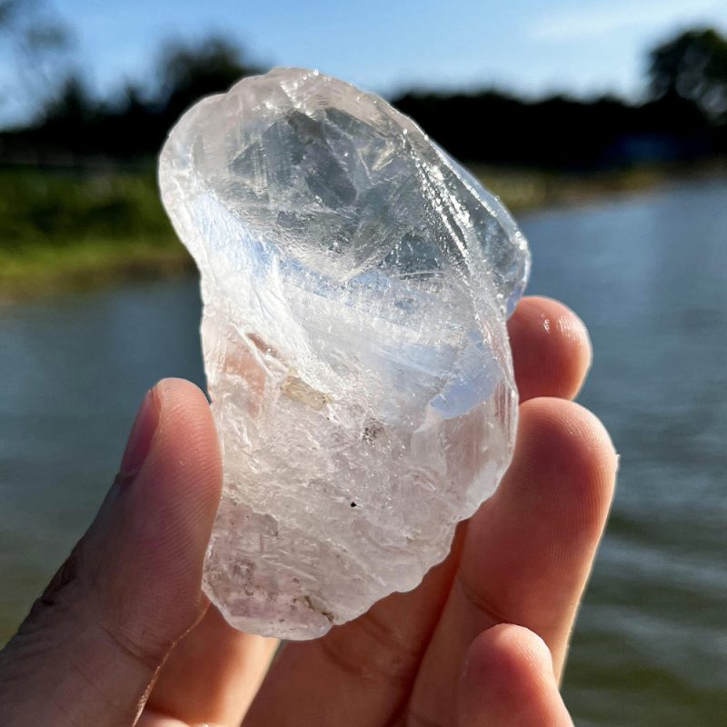 Rare Tibetan Nirvana Himalayan White Quartz Crystal - Image 2