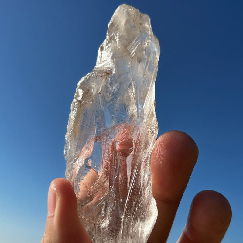 Rare Tibetan Nirvana Himalayan White Quartz Crystal - Image 4