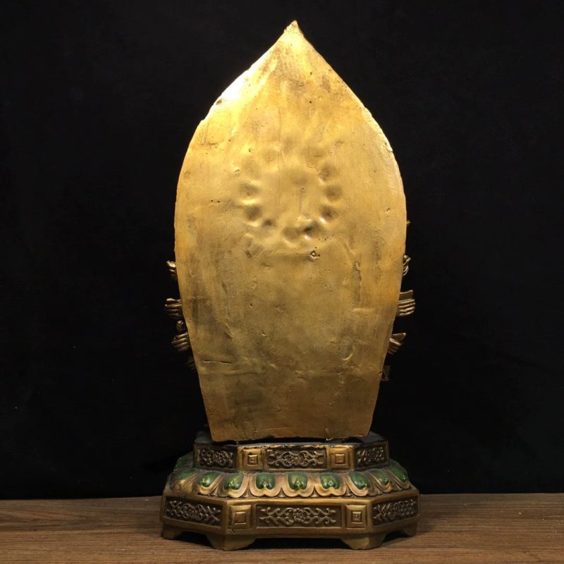 SUKHAVATI Avalokiteśvara WISDOM Tibetan Statue for Eliminating Difficulty - Image 6