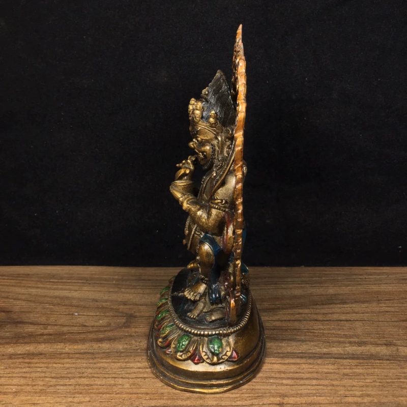 SUKHAVATI Mahakala MAGIC Tibetan Statue for Eliminating Diseases - Image 6