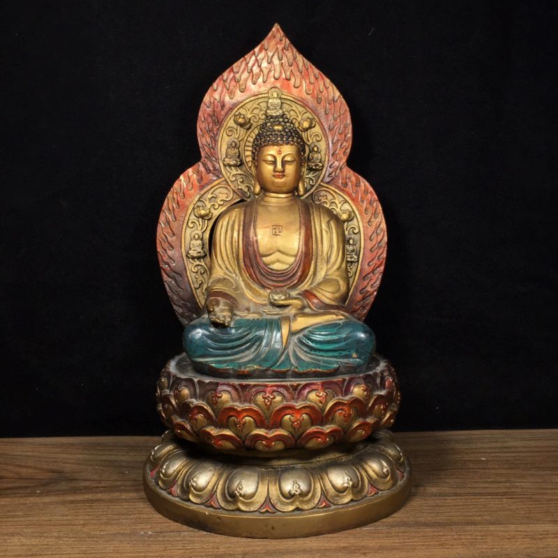 SUKHAVATI Shakyamuni SPIRIT Tibetan Statue for Eliminating All Disasters