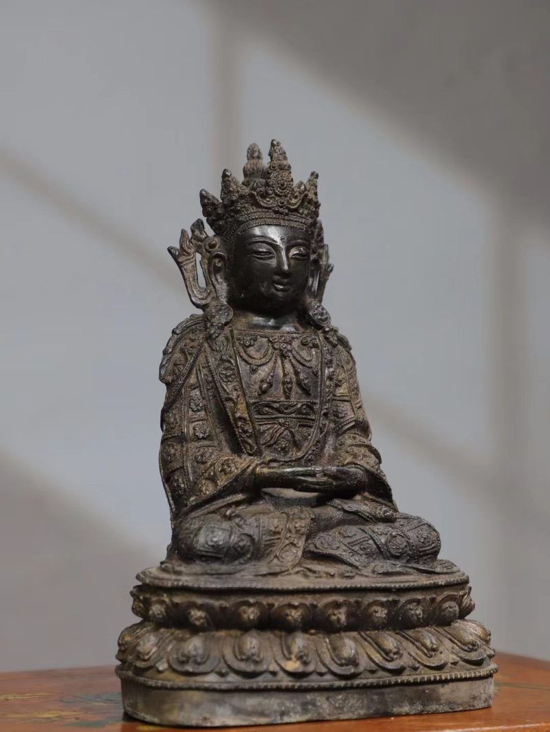Shakyamuni SPIRIT Tibetan Bronze Statue for Eliminating All Disasters - Image 9