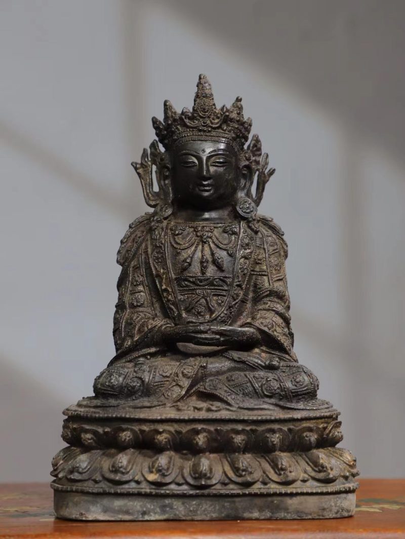 Shakyamuni SPIRIT Tibetan Bronze Statue for Eliminating All Disasters - Image 7