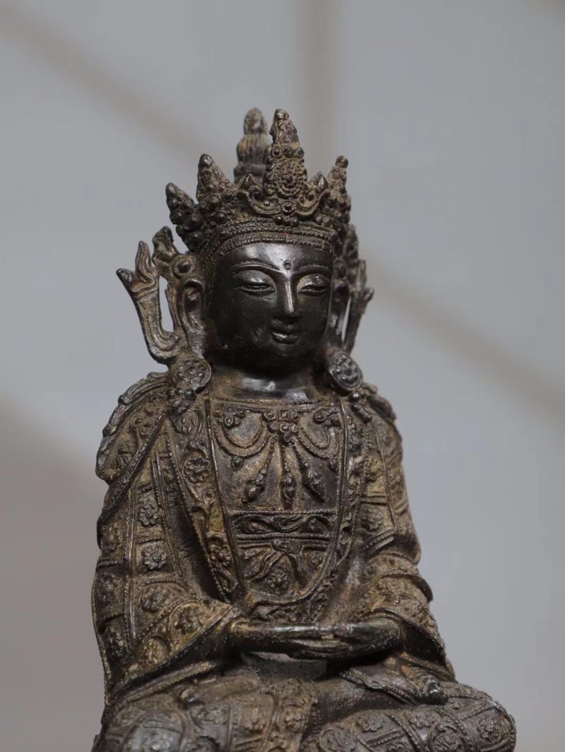 Shakyamuni SPIRIT Tibetan Bronze Statue for Eliminating All Disasters - Image 6