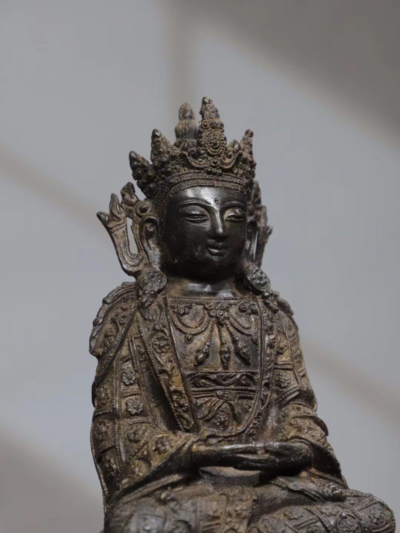 Shakyamuni SPIRIT Tibetan Bronze Statue for Eliminating All Disasters - Image 4