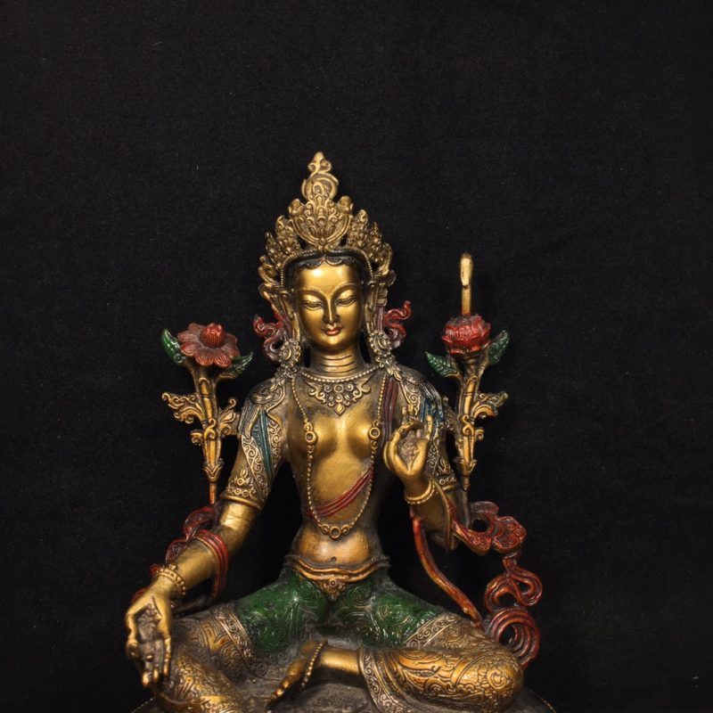 Tara AUSPICIOUS Tibetan Statue for Eliminating Negativity - Image 7