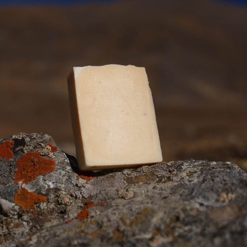 Deep Cleansing Natural Face Soap Handmade with Yak Milk & Charcoal - Image 4