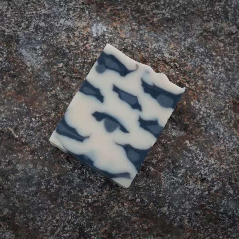 Balancing Face Soap Handmade Blue Clay Charcoal Yak Milk - Image 3