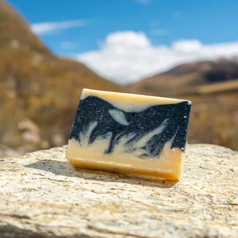 Deep Cleansing Face Soap Charcoal Yak Milk Handmade - Image 3