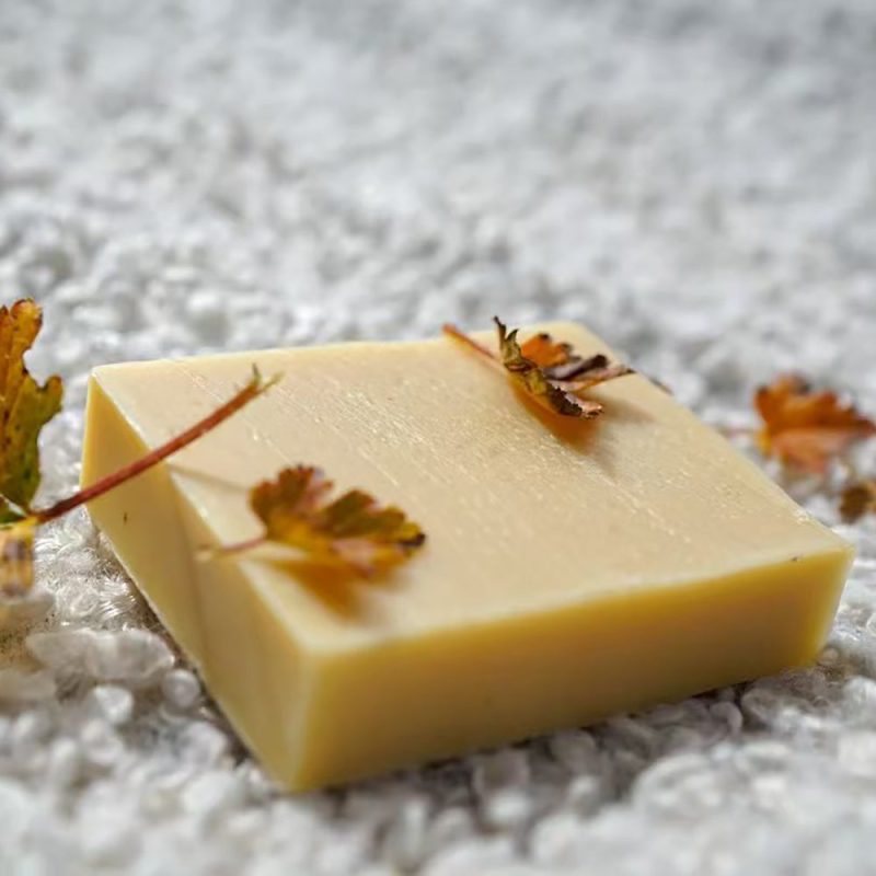 Deep Cleansing Natural Face Soap Handmade with Yak Milk & Charcoal - Image 3