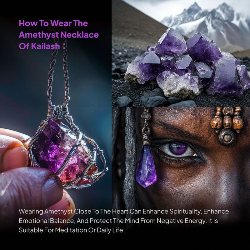 Spiritual Energy Super 7 Amethyst Pendants - Image 4