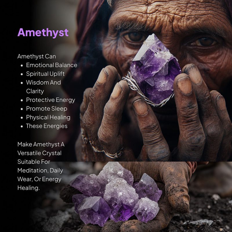 Spiritual Energy Super 7 Amethyst Pendants - Image 3