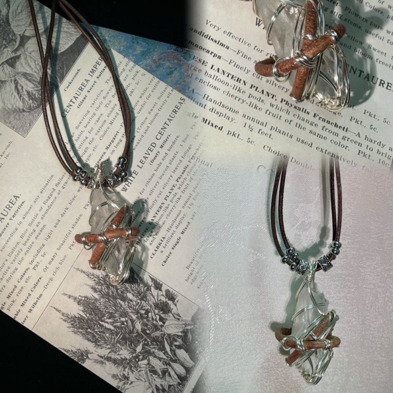 Peace Energy Clear Quartz Pendants - Image 7